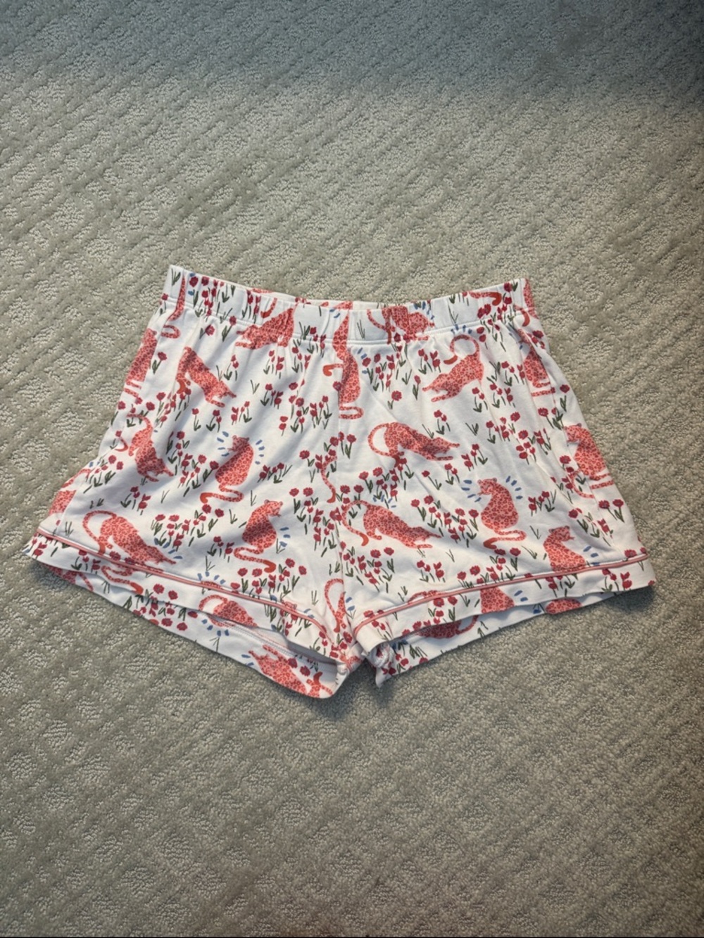 Roller Rabbit Leopard Pajama Shorts